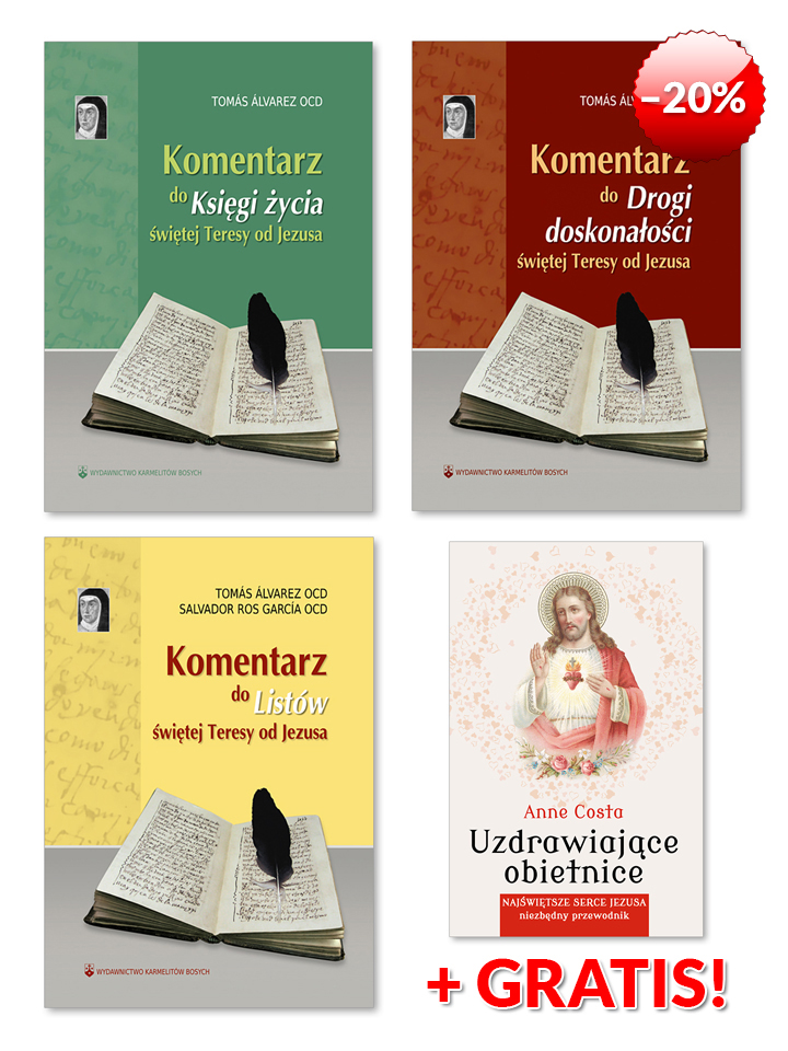 Książka w pakiecie: „Komentarze do pism św. Teresy od Jezusa”