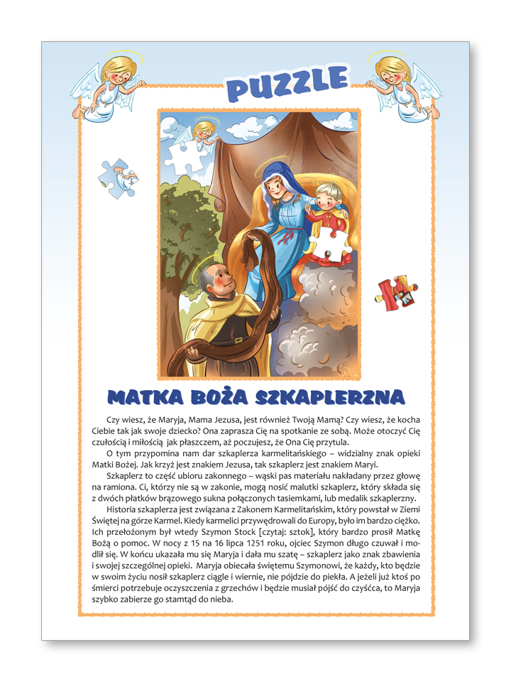 PUZZLE: Matka Boża Szkaplerzna